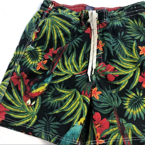 Caribbean Joe graphic print swim trunks Large - Picture 3 of 8